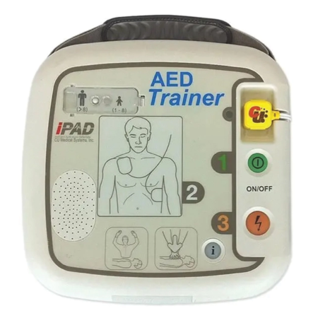TRAINER DEFIBRILLATORE PER iPAD CU-SP1 - 14 lingue