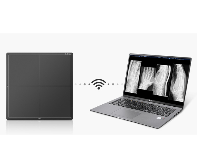trasferimento delle immagini direttamente al tuo schermo via wireless
